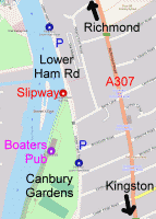 Map Canbury